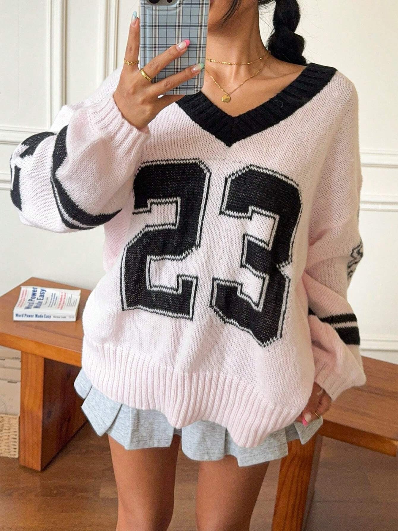 Krown Jacquard Star Sweater