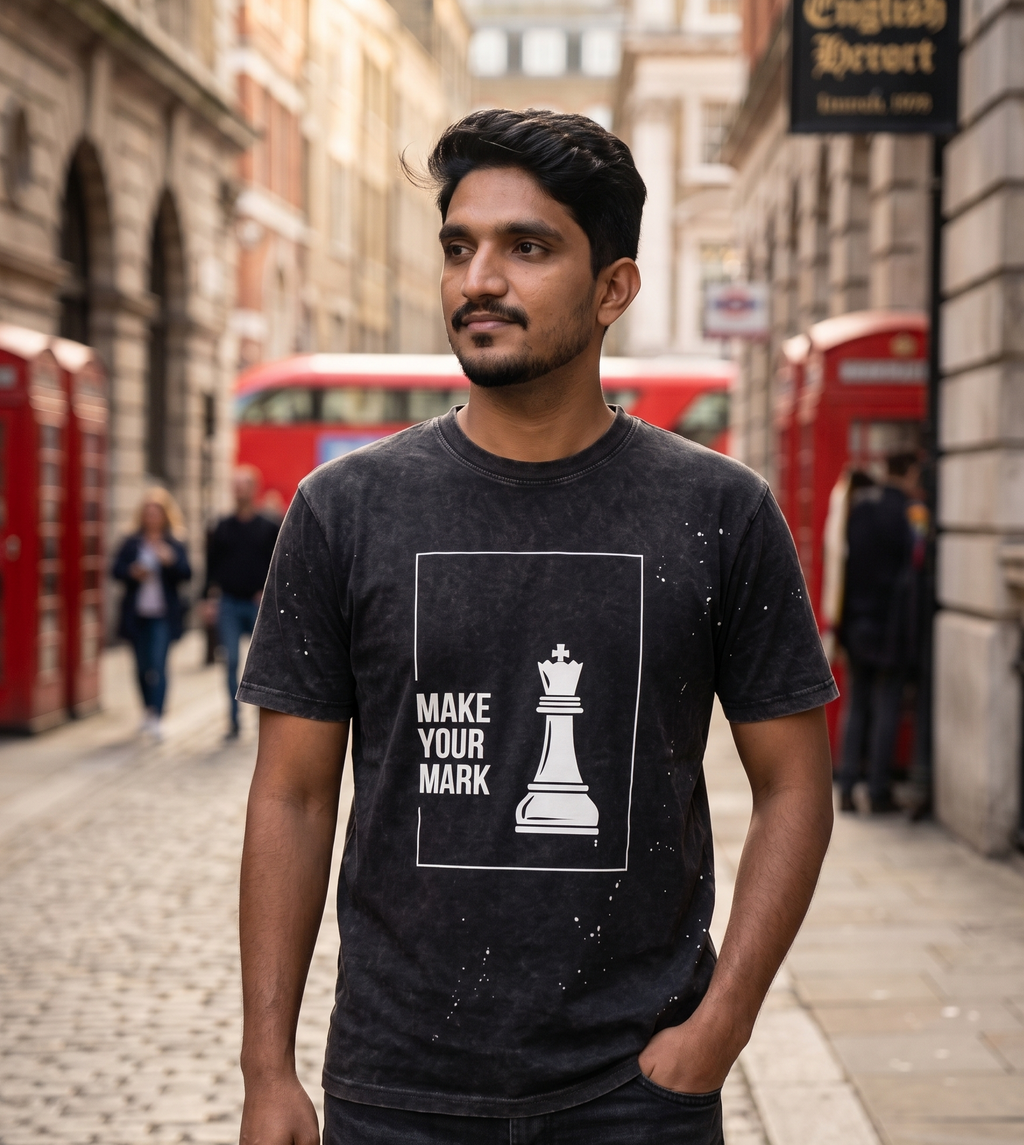 Krown Kloth Grandmaster Heritage Boxy Tee Luxury Streetwear UK