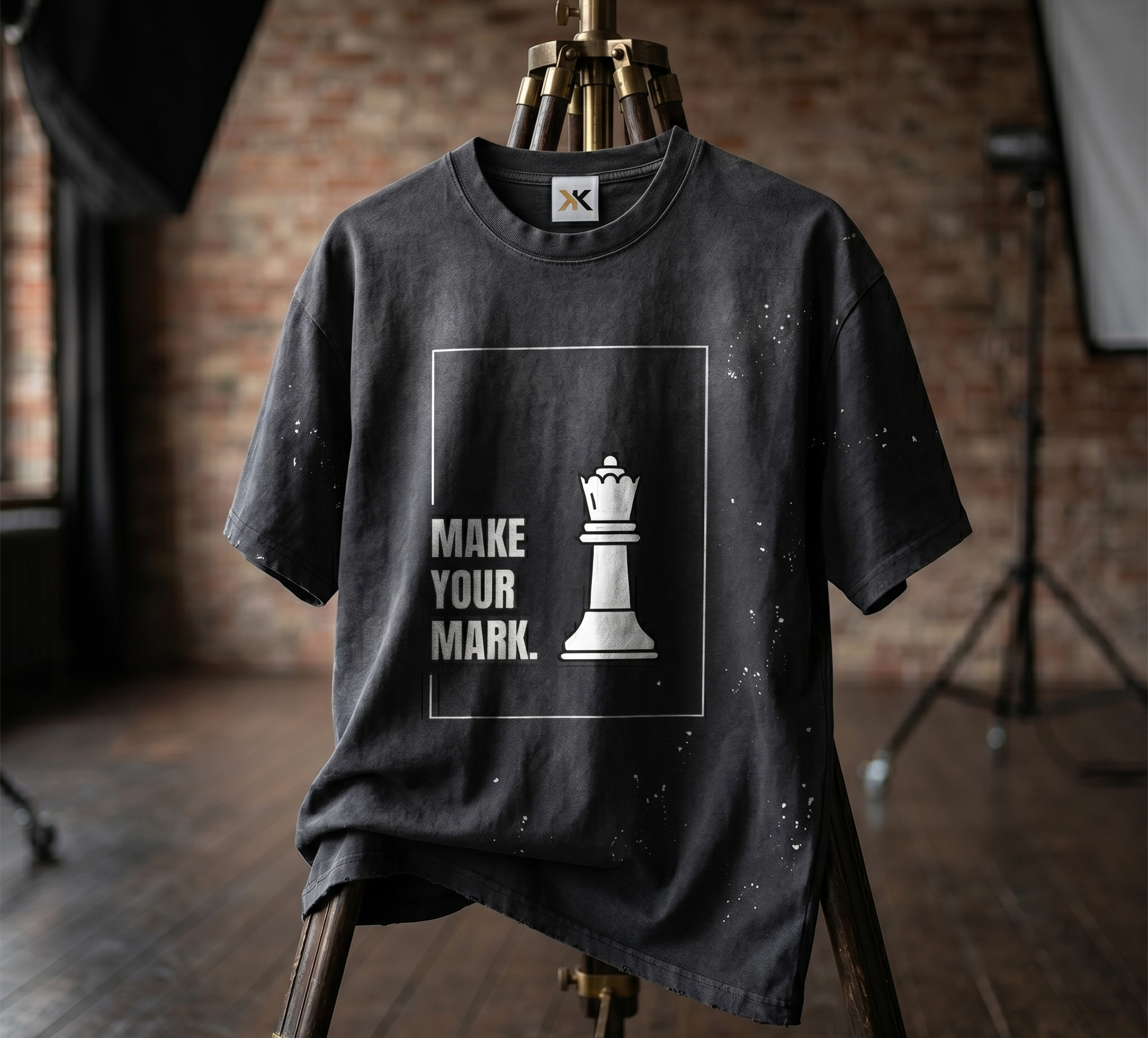 Krown Kloth Grandmaster Heritage Boxy Tee Luxury Streetwear UK
