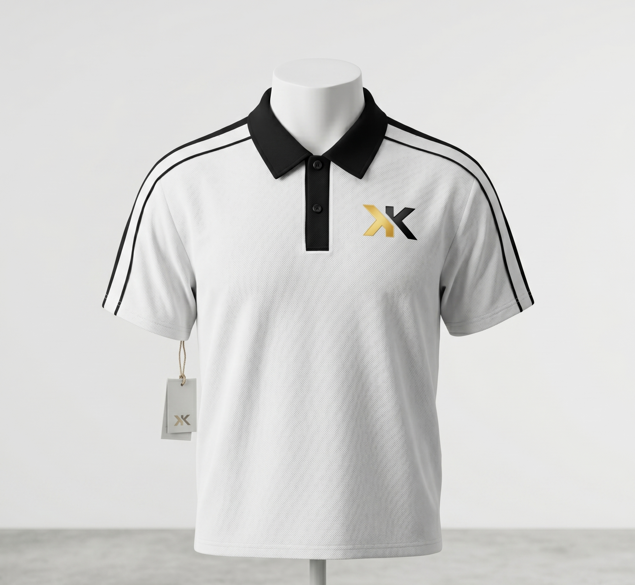 Krown Kloth Monarch Contrast Polo Luxury Streetwear UK