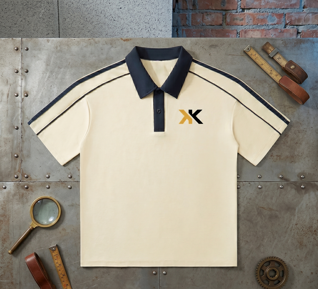Krown Kloth Monarch Contrast Polo Luxury Streetwear UK