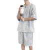 Loose Short Sleeve T-shirt Shorts Trendy Handsome Casual Two-piece Suit - Image 8