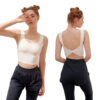 Women's Sleeveless Lycra Gym Vest - Image 2