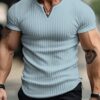 Sports Slim-fitting Men's Short Sleeve - Image 8