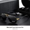 Men's New Day And Night Dual-use Discolored Sunglasses - Image 8