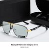 Men's New Day And Night Dual-use Discolored Sunglasses - Image 10