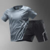 Men's Ice Silk Quick-Dry Pullover Set - Image 7