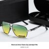 Men's New Day And Night Dual-use Discolored Sunglasses - Image 6