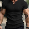 Sports Slim-fitting Men's Short Sleeve - Image 9