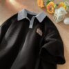 Summer Retro Easy Matching Lapel Half Sleeve - Image 4