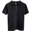 Summer New All-matching Lapel T-shirt Men - Image 5