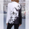 Flower Fashion Individual Casual Loose Women's Wear - Image 5