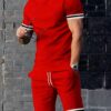 Men's Short-sleeved T-shirt Casual Shorts Two-piece Set - Image 4
