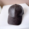 Washed Old Patent Leather Baseball Hat - Image 9