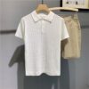 Summer New All-matching Lapel T-shirt Men - Image 2