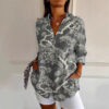 Women's 3D Effect Printed Sweet Style Top - Image 8