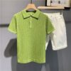 Summer New All-matching Lapel T-shirt Men - Image 6