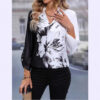 Flower Fashion Individual Casual Loose Women's Wear - Image 3