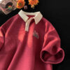 Summer Retro Easy Matching Lapel Half Sleeve - Image 3
