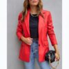 Women’s PU Leather Jacket - Image 9