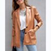 Women’s PU Leather Jacket - Image 3