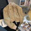Women's American Retro Bomber Jacket - Image 3